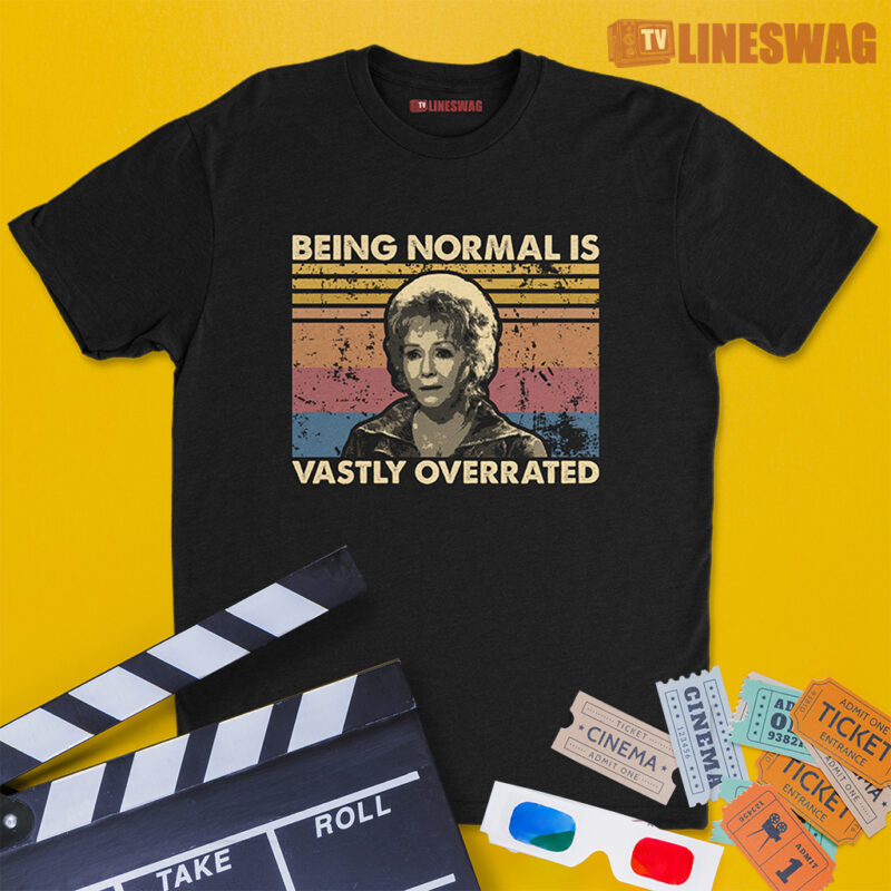 Being Normal Is Vastly Overrated 2 Vintage T-Shirt | Aggie Cromwell | Halloweentown