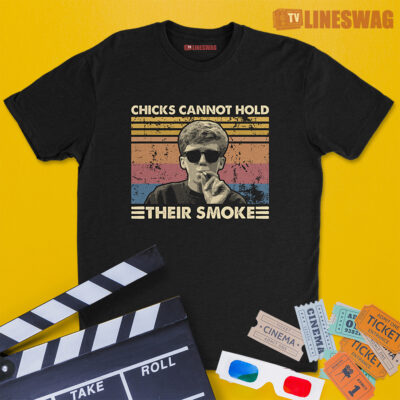 Club Chicks Cannot Hold Their Smoke Vintage T-Shirt | Brian Johnson | The Breakfast Club