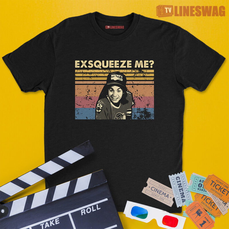 Exsqueeze Me Vintage T-Shirt | Wayne Campbell | Wayne's World