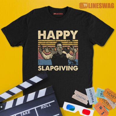 Happy Slapgiving Vintage T-Shirt | Marshall Eriksen | How I Met Your Mother