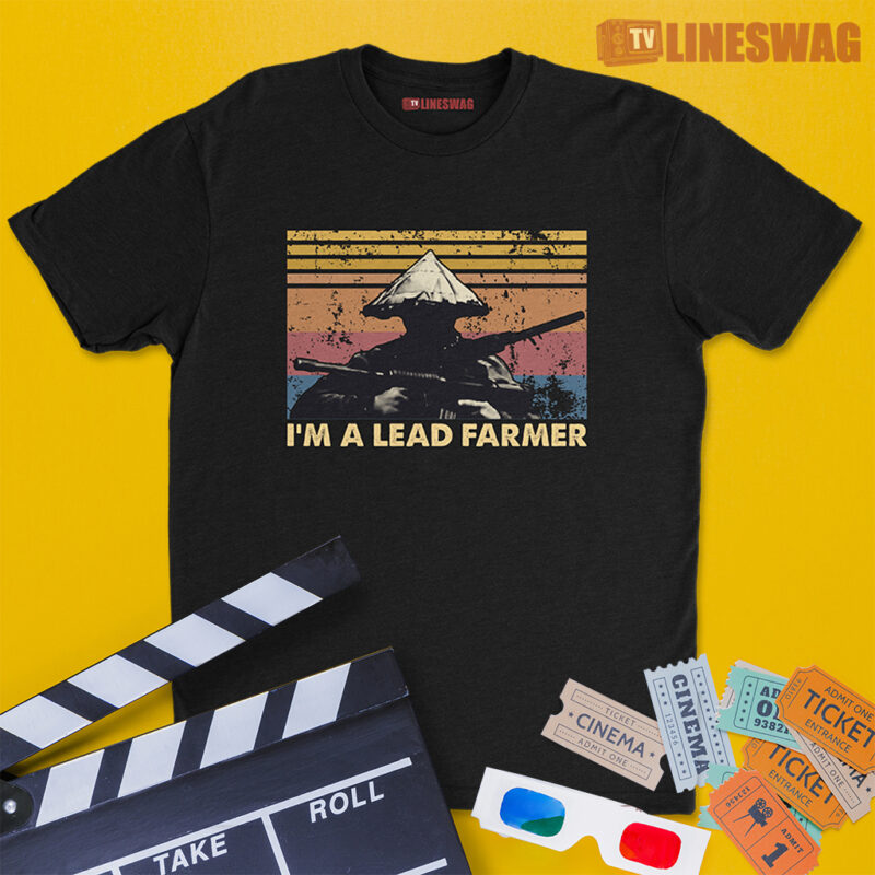 I'm A Lead Farmer Vintage T-Shirt | Kirk Lazarus | Tropic Thunder