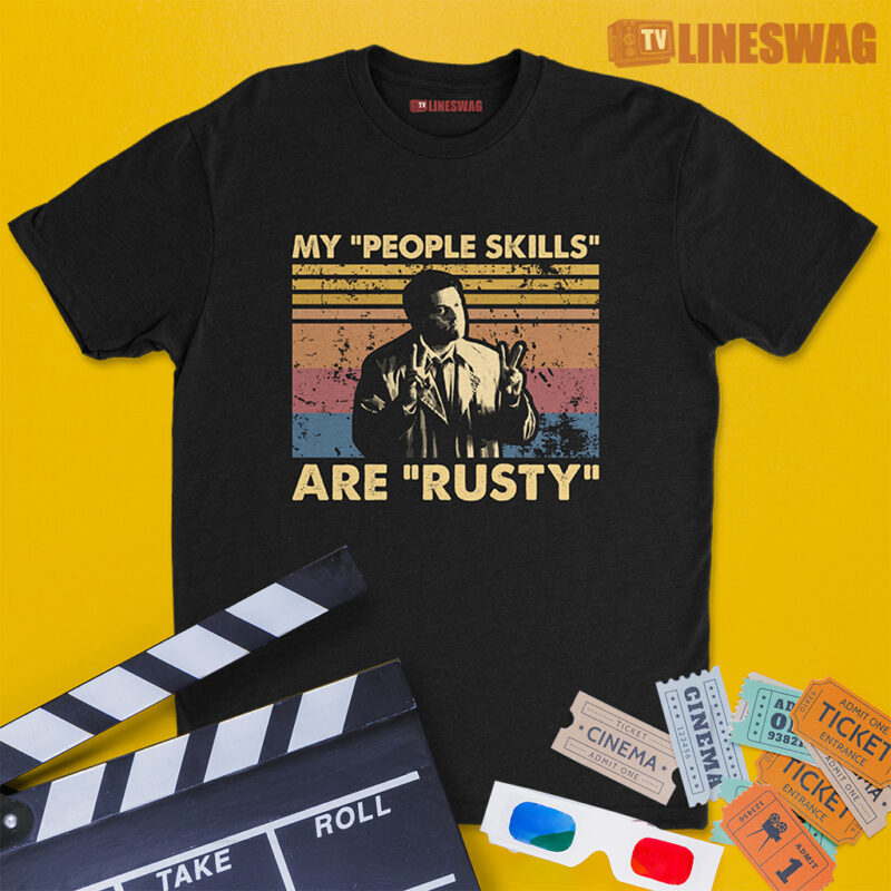 My "People Skills" Are "Rusty" Vintage T-Shirt | Castiel | Supernatural