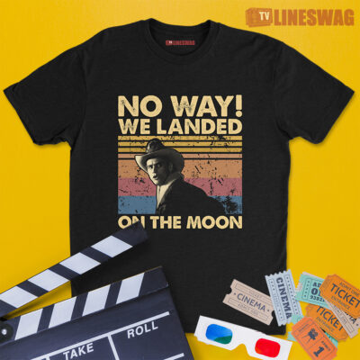 No Way We Landed On The Moon Vintage T-Shirt | Lloyd Christmas | Dumb And Dumber