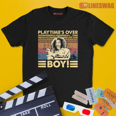 Playtime's Over Boy! Vintage T-Shirt | Sho Nuff | The Last Dragon