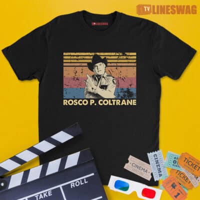 Rosco P. Coltrane Vintage T-Shirt | Sheriff Rosco P. Coltrane | Moonrunners