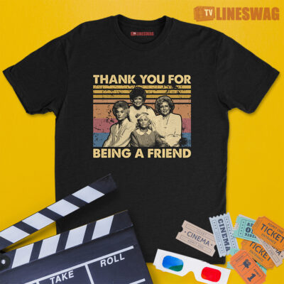 Thank You For Being A Friend Vintage T-Shirt | Golden Girls