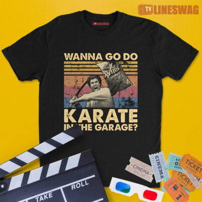 Wanna Go Do Karate In The Garage Vintage T-Shirt | Brennan Huff | Step Brothers