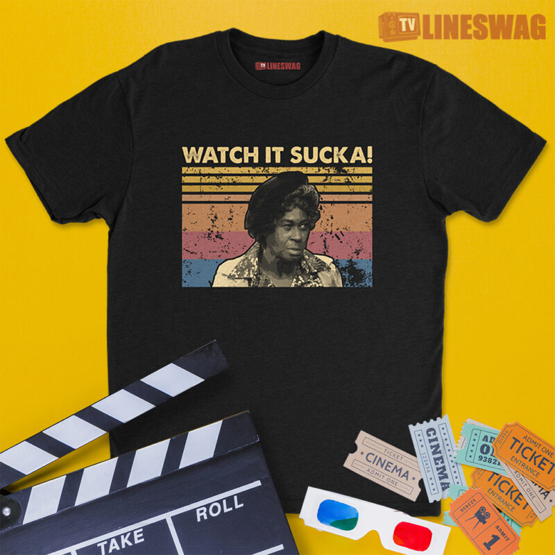 Watch It Sucka! Vintage T-Shirt | Aunt Esther Anderson | Sanford And Son