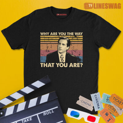 Why Are You The Way That You Are Vintage T-Shirt | Steve Carell | The Office