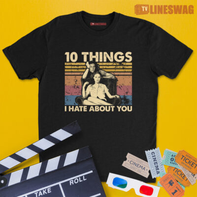 10 Things I Hate About You 2 Vintage T-Shirt | Kat Stratford And Patrick Verona | 10 Things I Hate About You