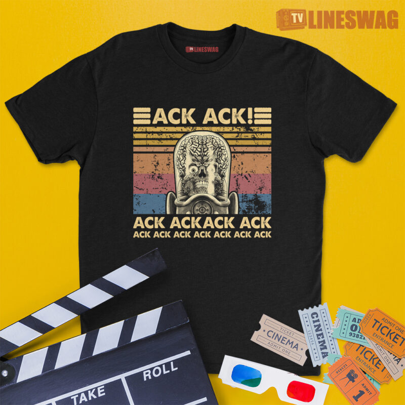 Ack Ack Ack Vintage T-Shirt | Martians | Mars Attacks!