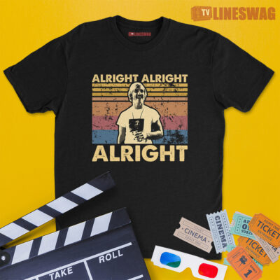 Alright Alright Alright Vintage T-Shirt | David Wooderson | Dazed And Confused