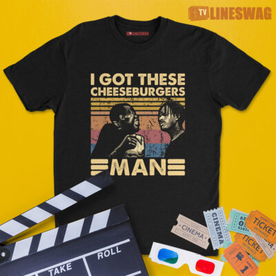 I Got These Cheeseburgers Man Vintage T-Shirt | O-Dog | Menace To Society