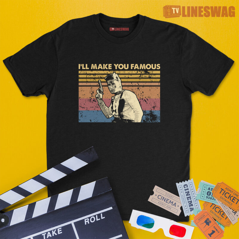 I’ll Make You Famous 2 Vintage T-Shirt | Billy The Kid | Young Guns 2