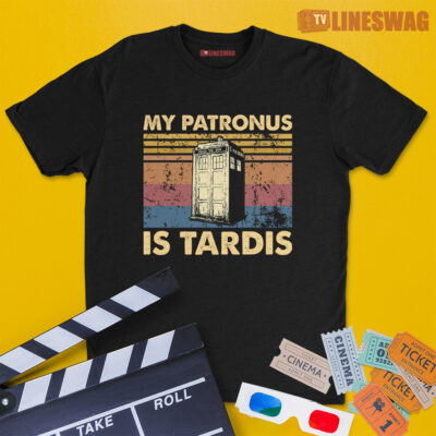 My Patronus Is Tardis Vintage T-Shirt | Harry Potter