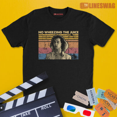 No Wheezing The Juice Vintage T-Shirt | Stoney Brown | Encino Man