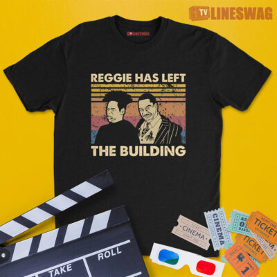 Reggie Has left The Building Vintage T-Shirt | Reggie Warrington And Prof. Julius Kelp | The Nutty Professor