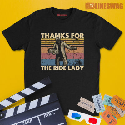 Thank For The Ride Lady 2 Vintage T-Shirt | The HitchHiker | Creepshow 2